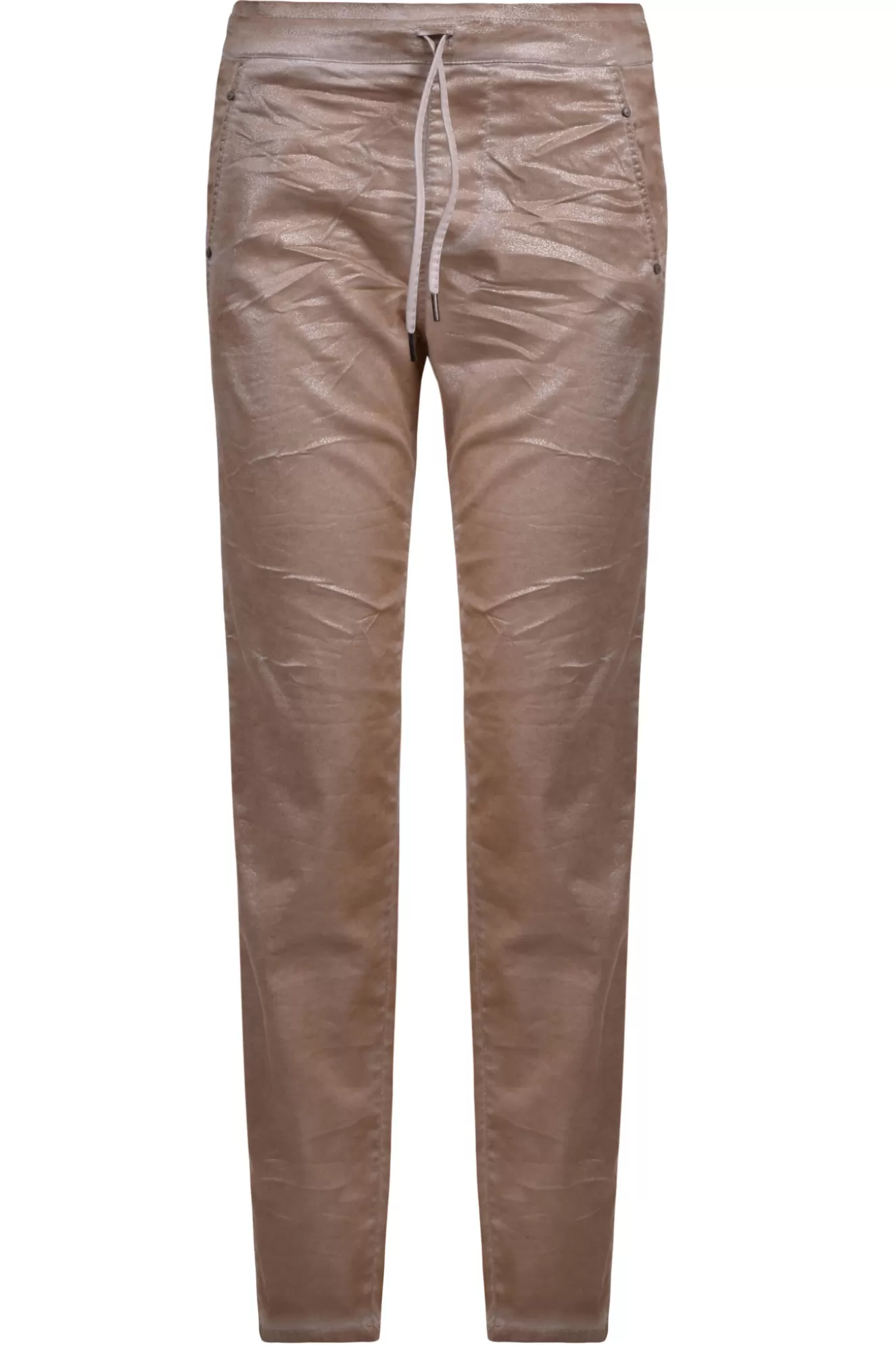 * Pants>Alembika. Evening Crinkled Skinny Pant. Silver