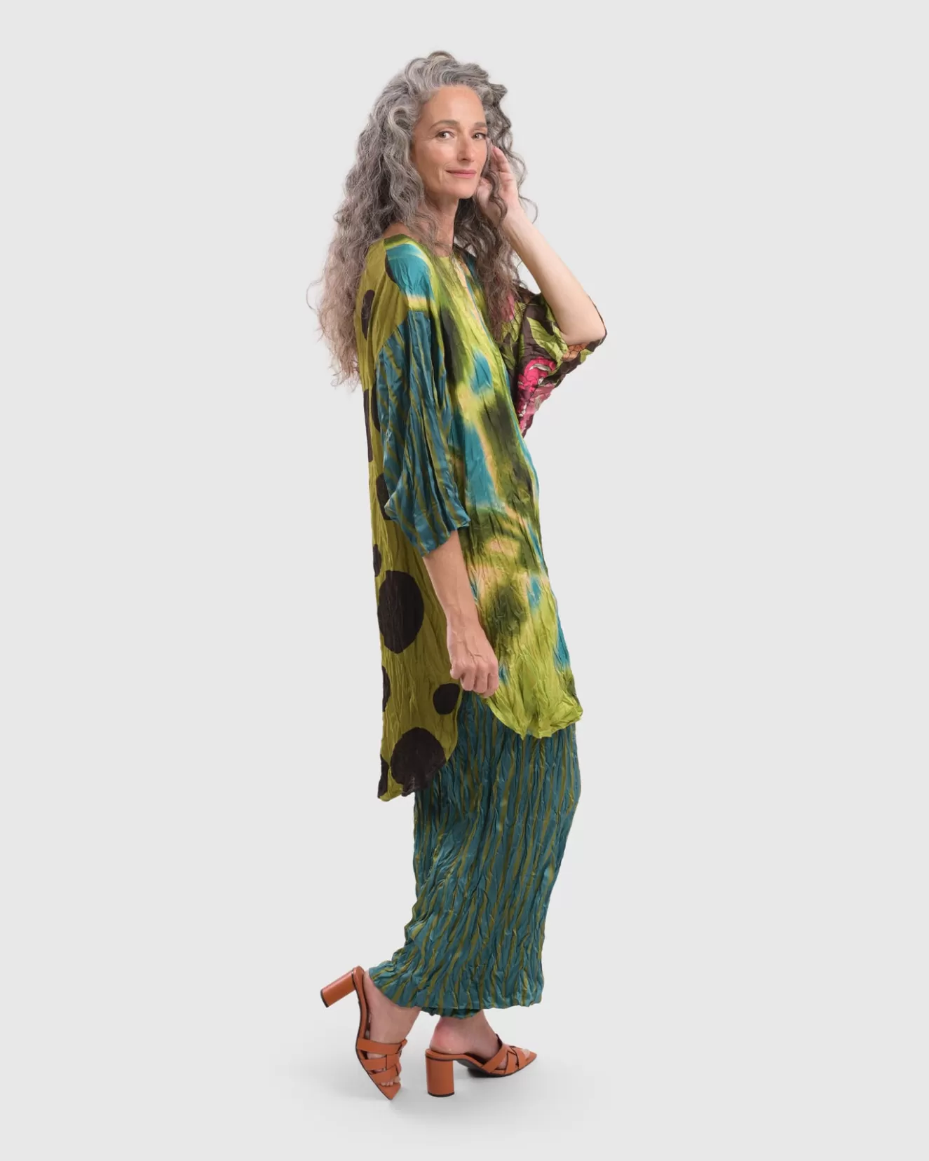 * Tunics>Alembika. Fantasia Tunic Top. Aquamarine