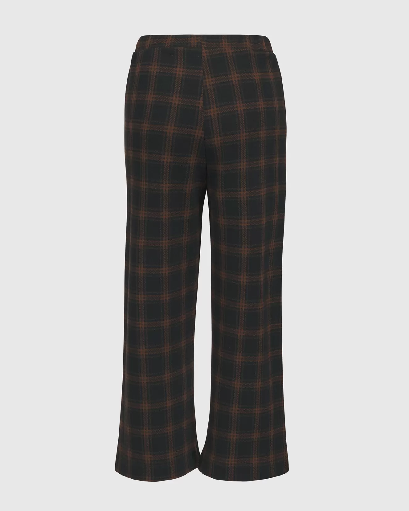 * Pants>Alembika. Ginger Plaid Pant. Chocolate