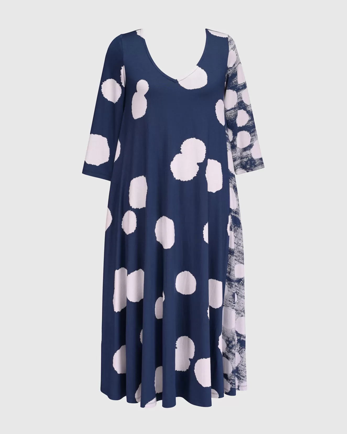 * Boutique-Style Dresses>Alembika. The Spot Dress. Navy-2