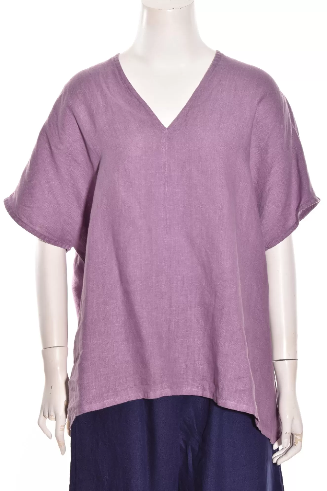 * Tunics>Bryn Walker. Baxter Tunic In Lightweight Linen. Aster