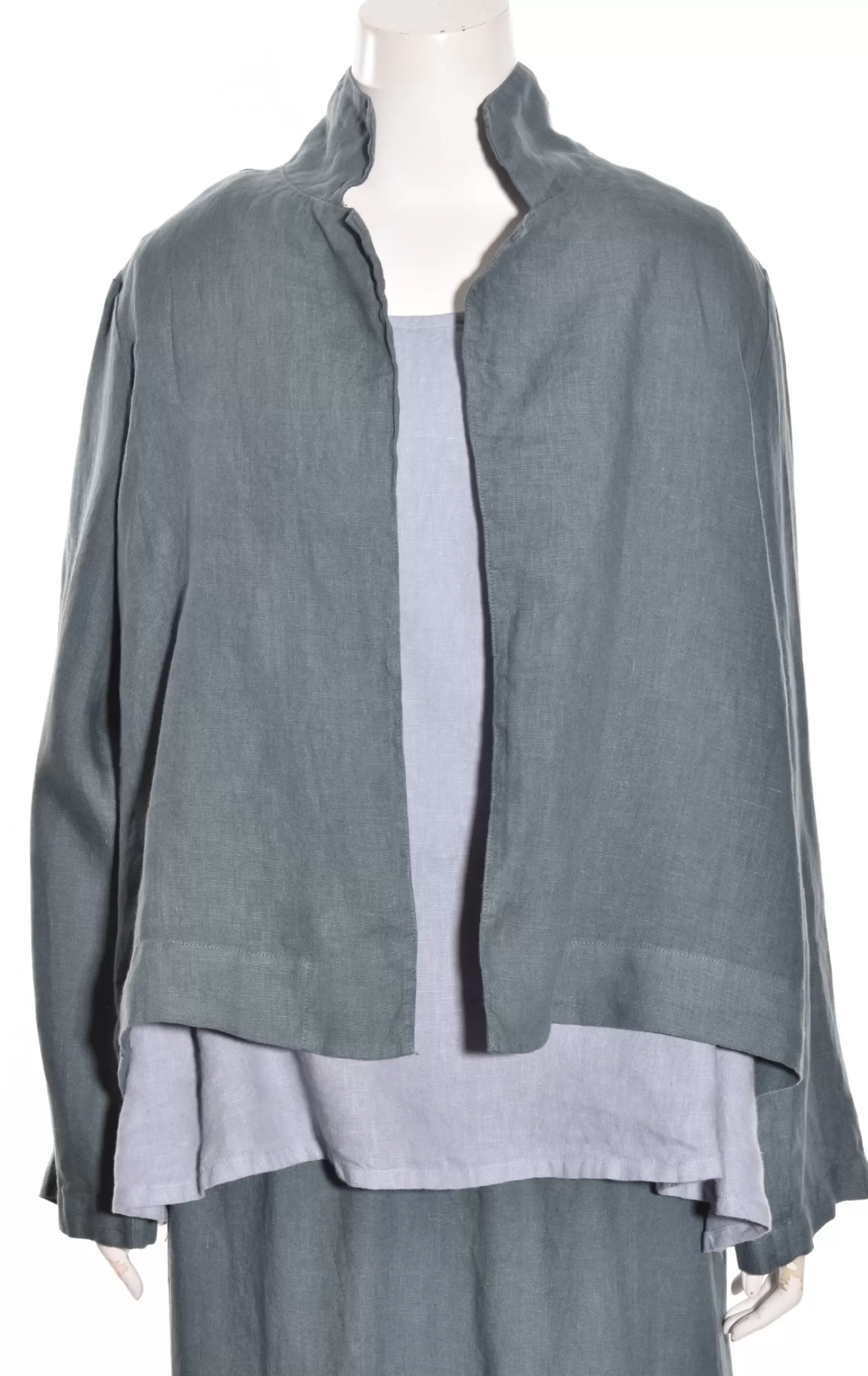 * Jackets>Bryn Walker. Lewis Jacket In Lightweight Linen. Millpond