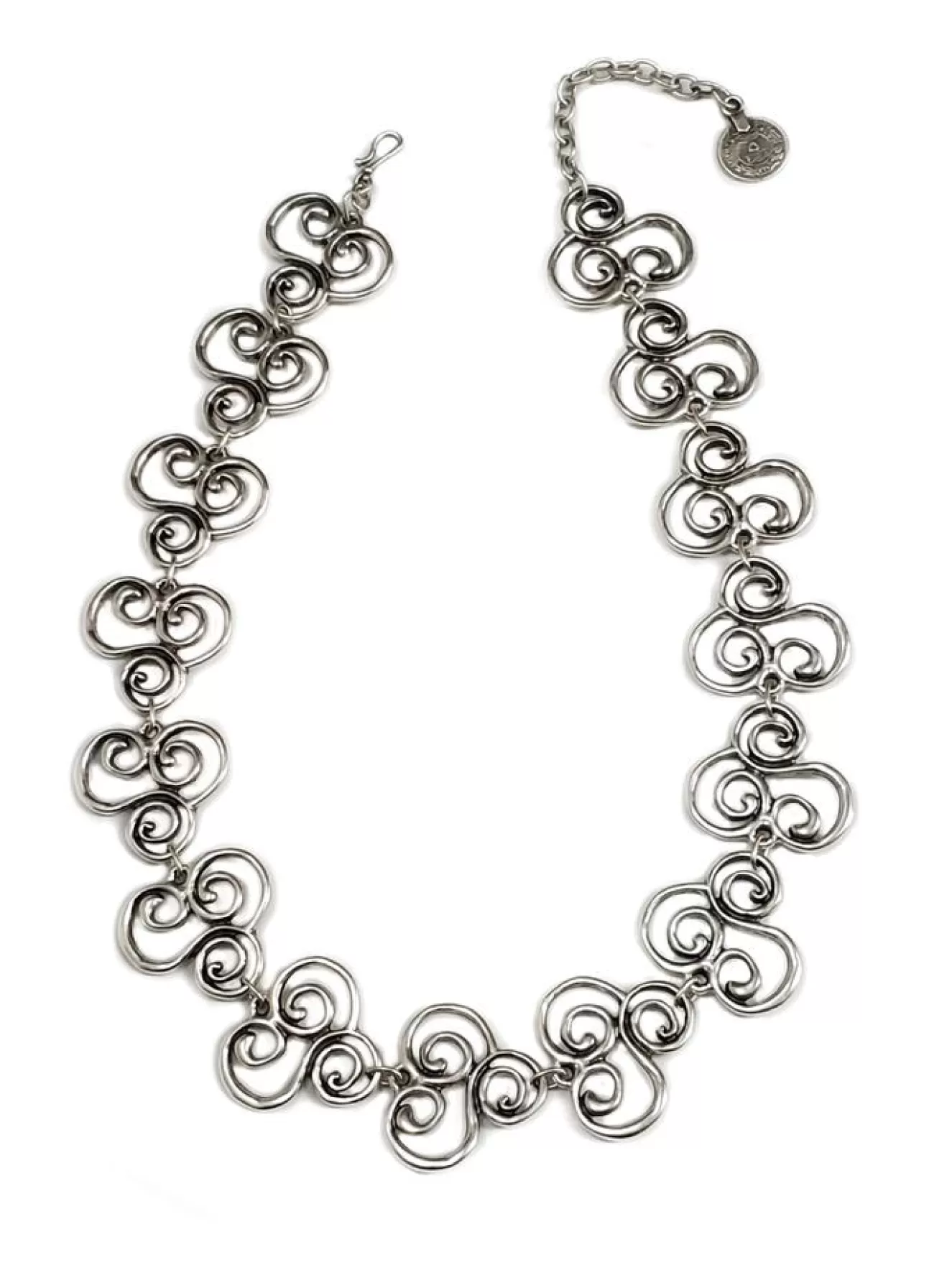 * Gifts>Chanour. Pewter Necklace. #1555.