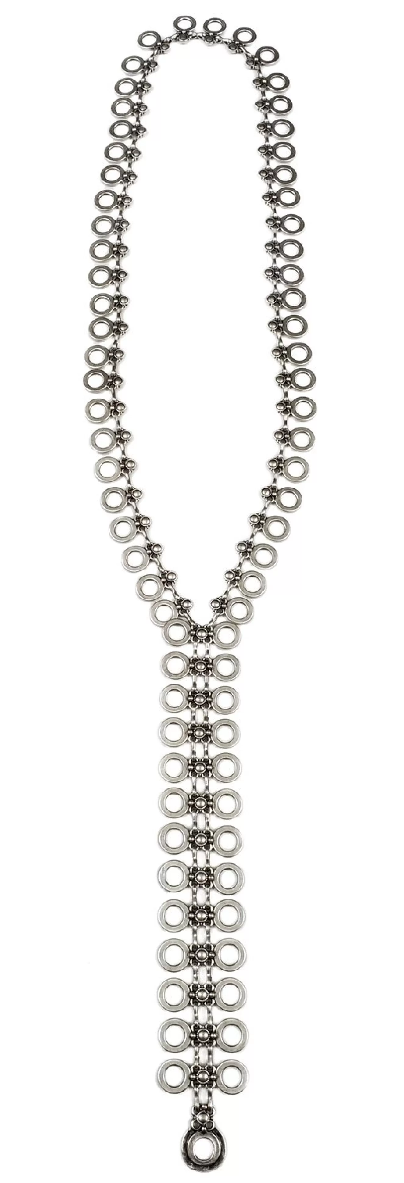 * Necklaces>Chanour. Pewter Necklace. #1749.