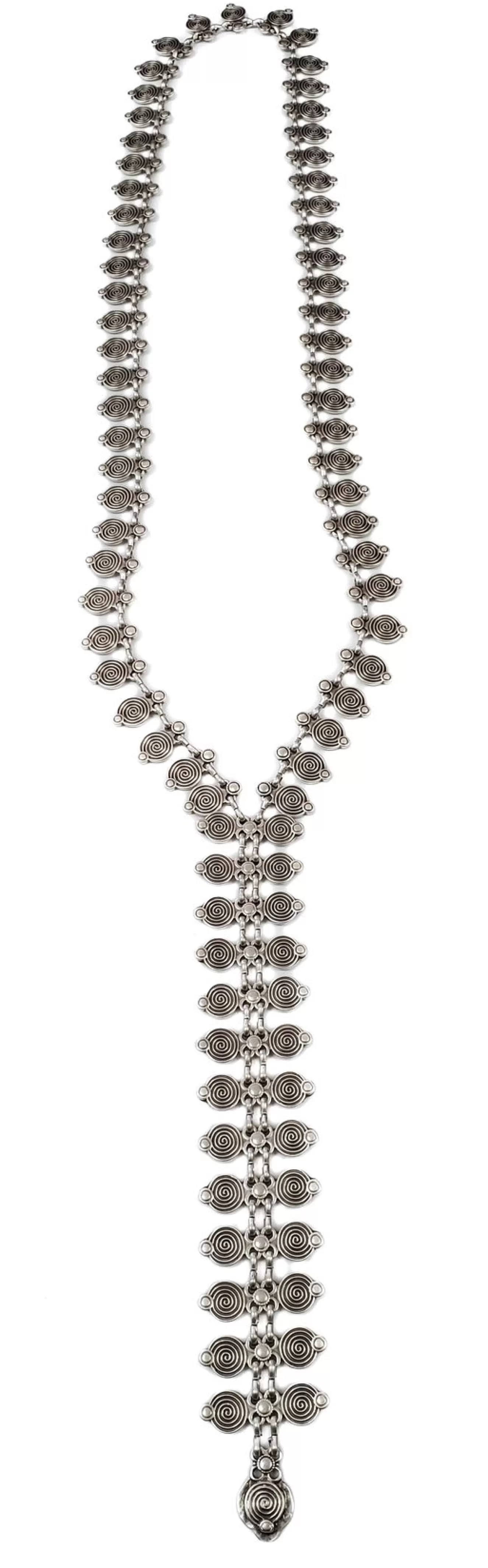 * Necklaces>Chanour. Pewter Necklace. #1751.