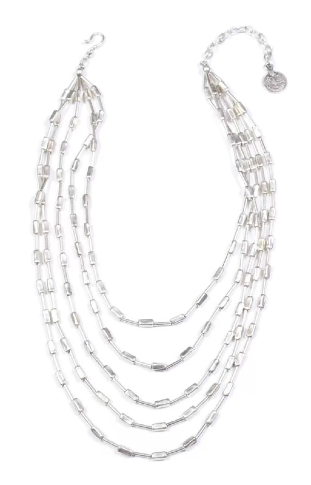 * Necklaces>Chanour. Pewter Necklace. #Slvr1055.