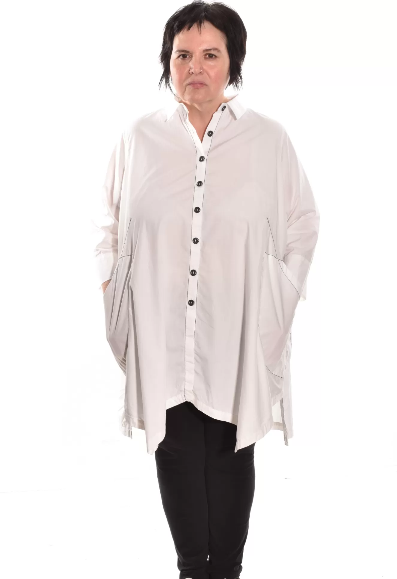 * Shirts>Cheyenne. The High Low Tunic Shirt.