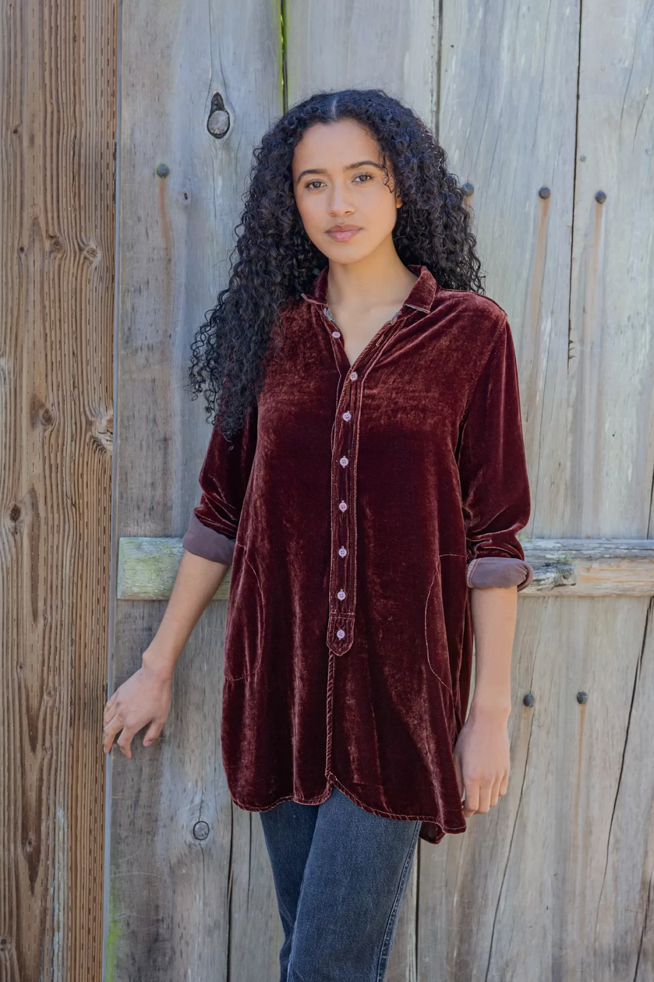 * Tunics>Cp Shades. Cecilia Tunic. Cabernet