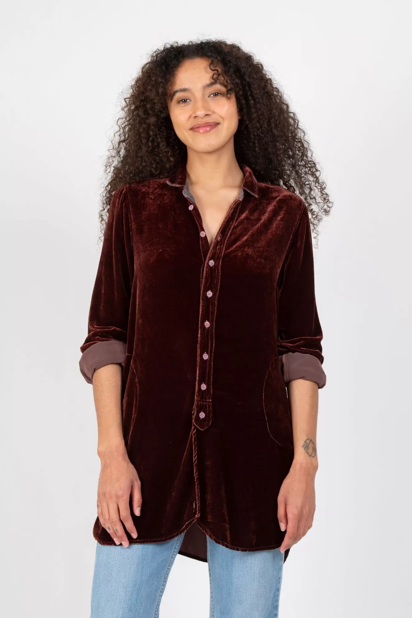 * Tunics>Cp Shades. Cecilia Tunic. Cabernet