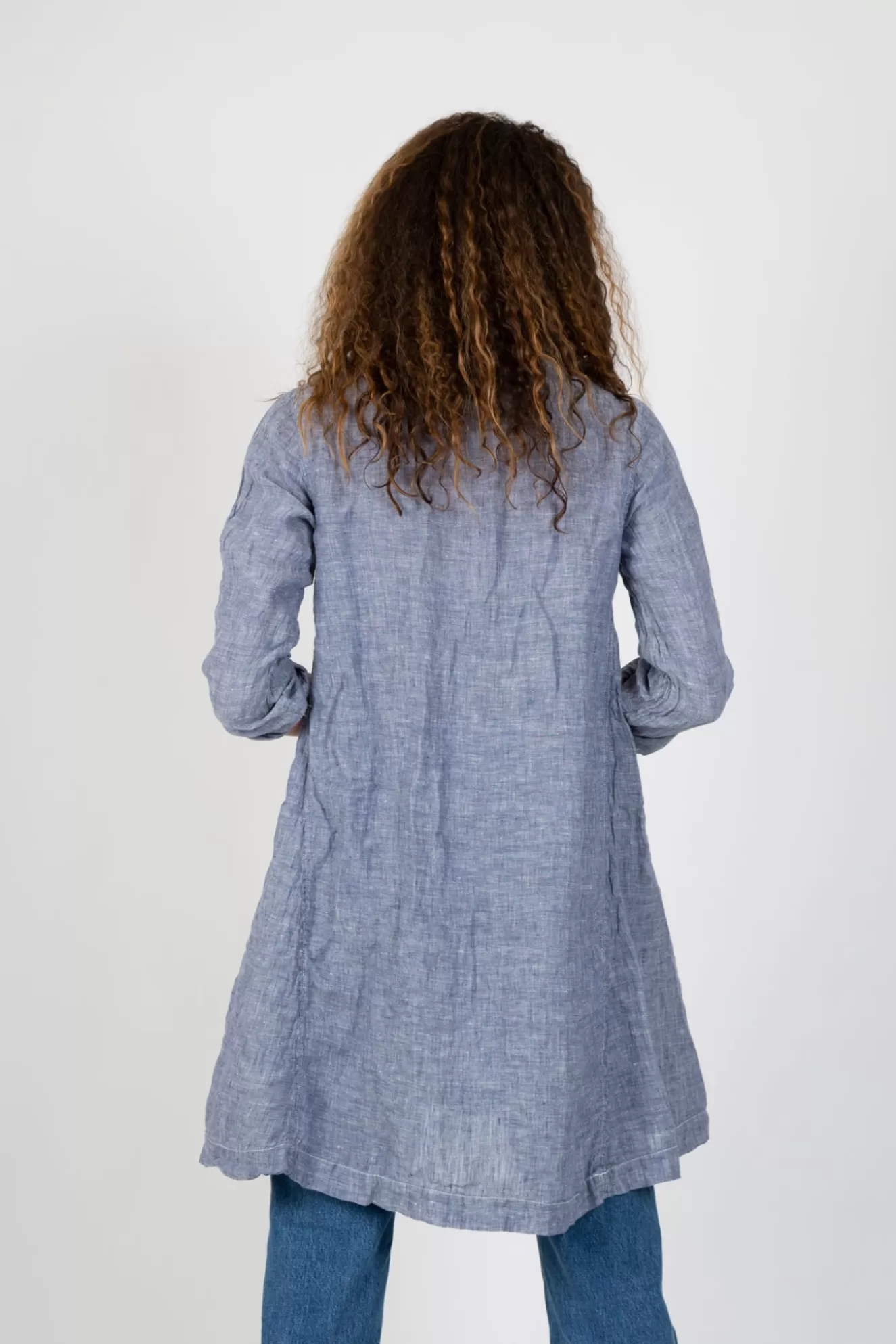 * Tunics>Cp Shades. Jasmine Tunic. Blue Chambrey. Blue-Chambray