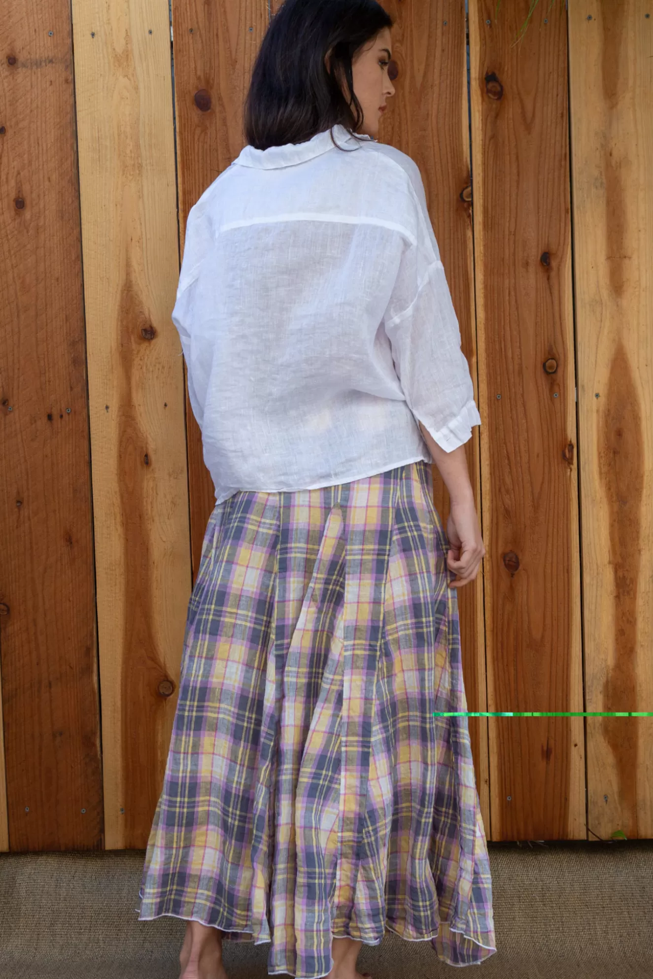 * Boutique Skirts>Cp Shades. Lily. (Faded Denim). Faded-Denim