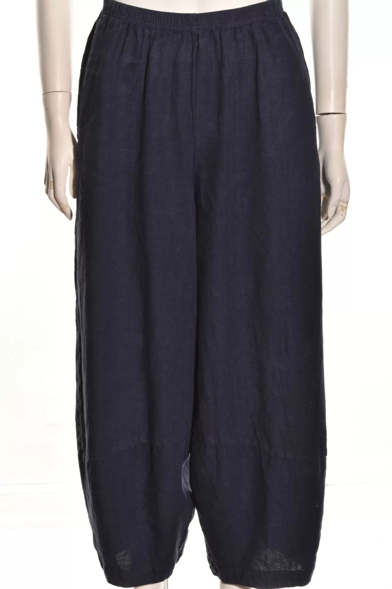 * Pants>Cut Loose. Lantern Pant In Hanky Linen. Nightsky