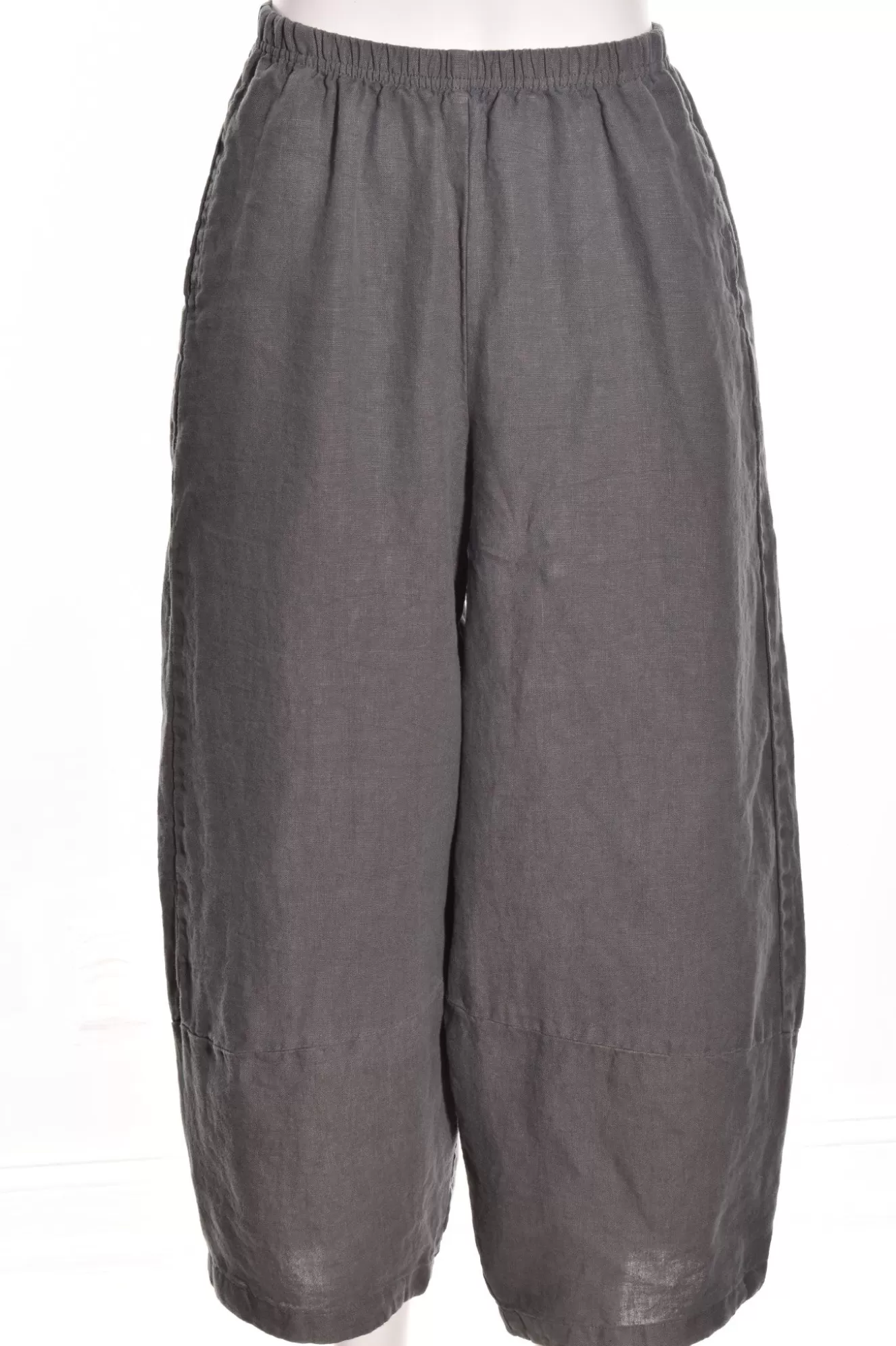 * Pants>Cut Loose. Lantern Pant In Heavyweight Linen. Cobblestone