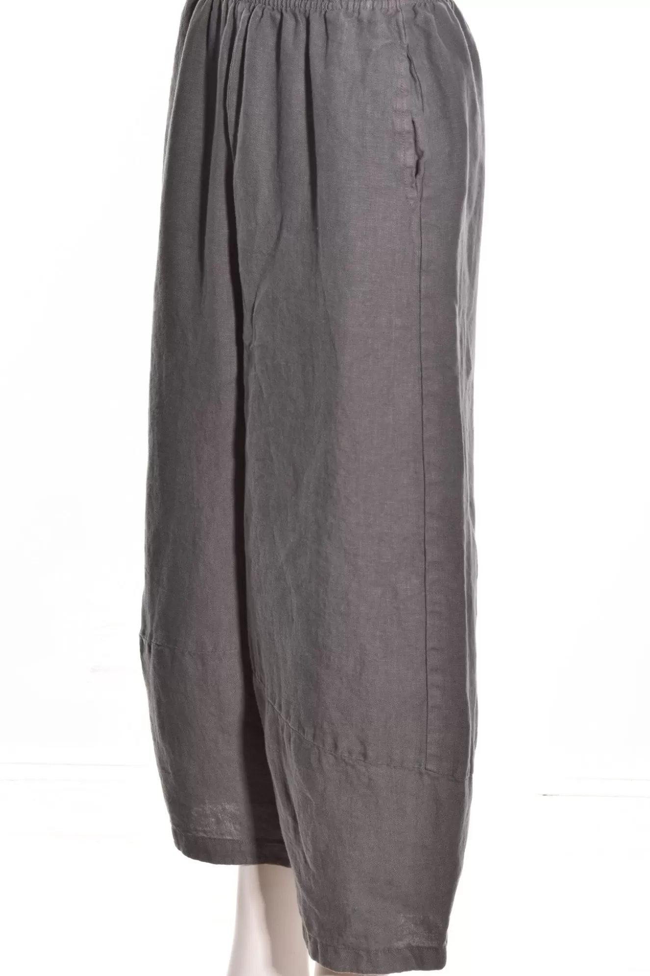 * Pants>Cut Loose. Lantern Pant In Heavyweight Linen. Cobblestone