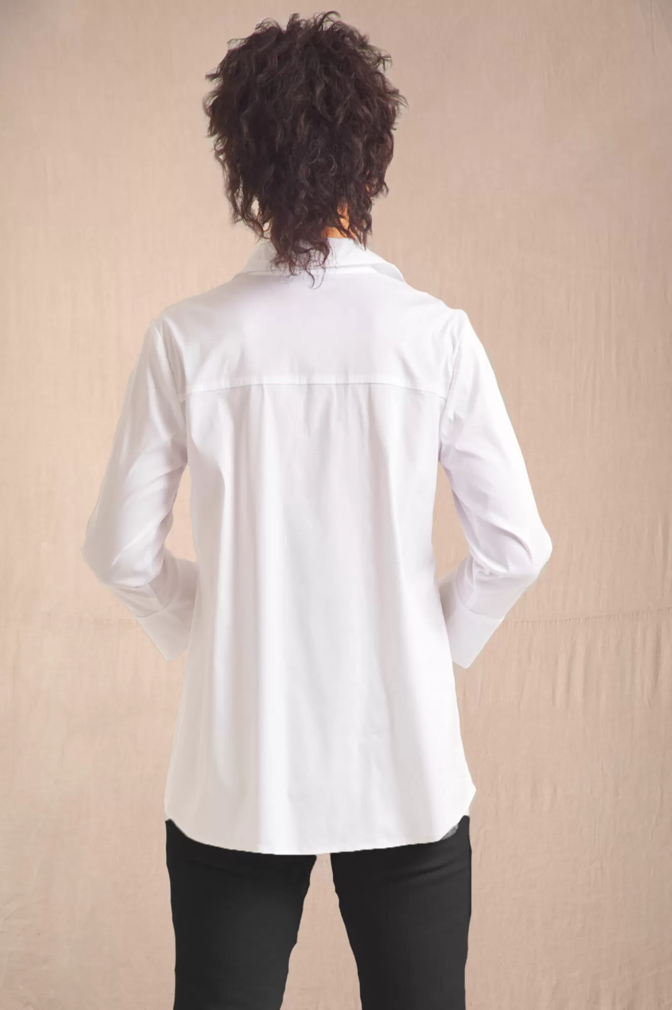 * Shirts>Habitat. Hidden Placket "The One" Shirt. White