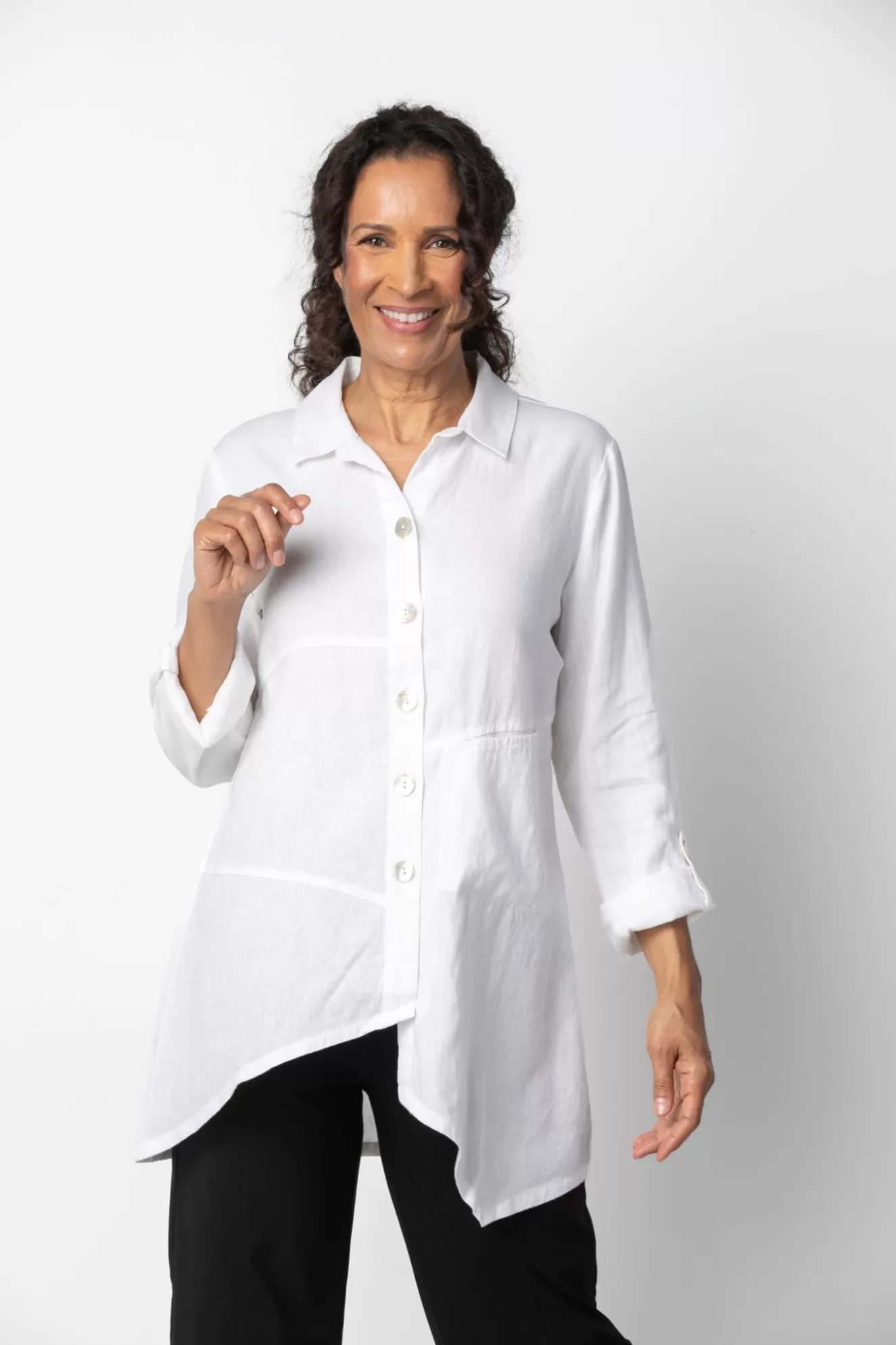 * Shirts>Habitat. Studio Tunic. White