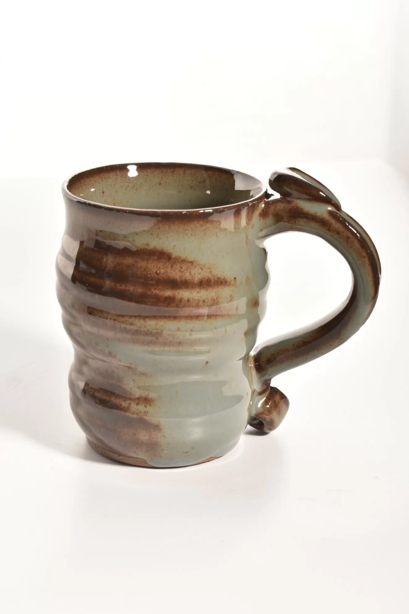 * Lea's Pottery>Lea's Pottery. Functional Mug. #03337.