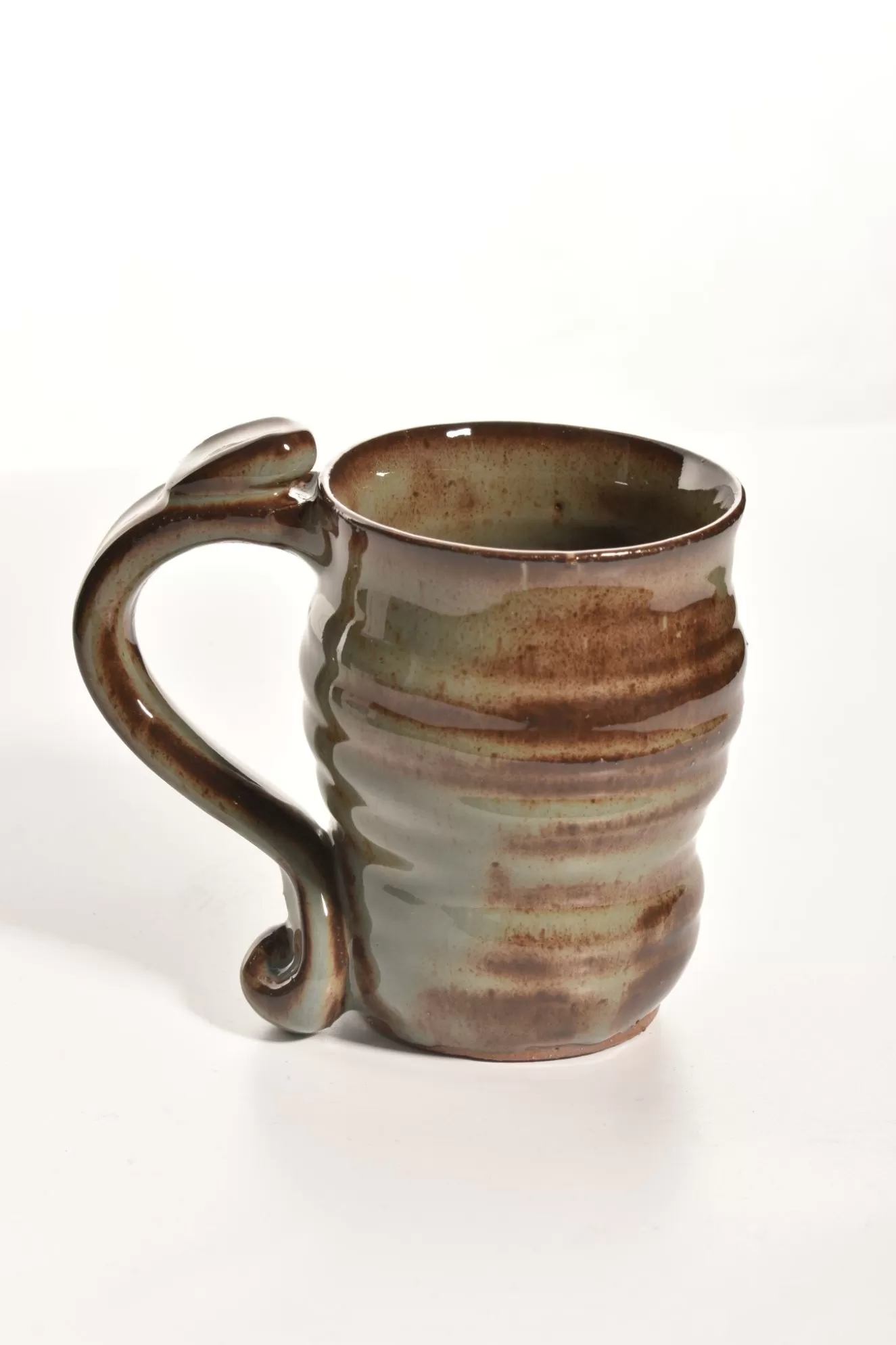 * Lea's Pottery>Lea's Pottery. Functional Mug. #03337.