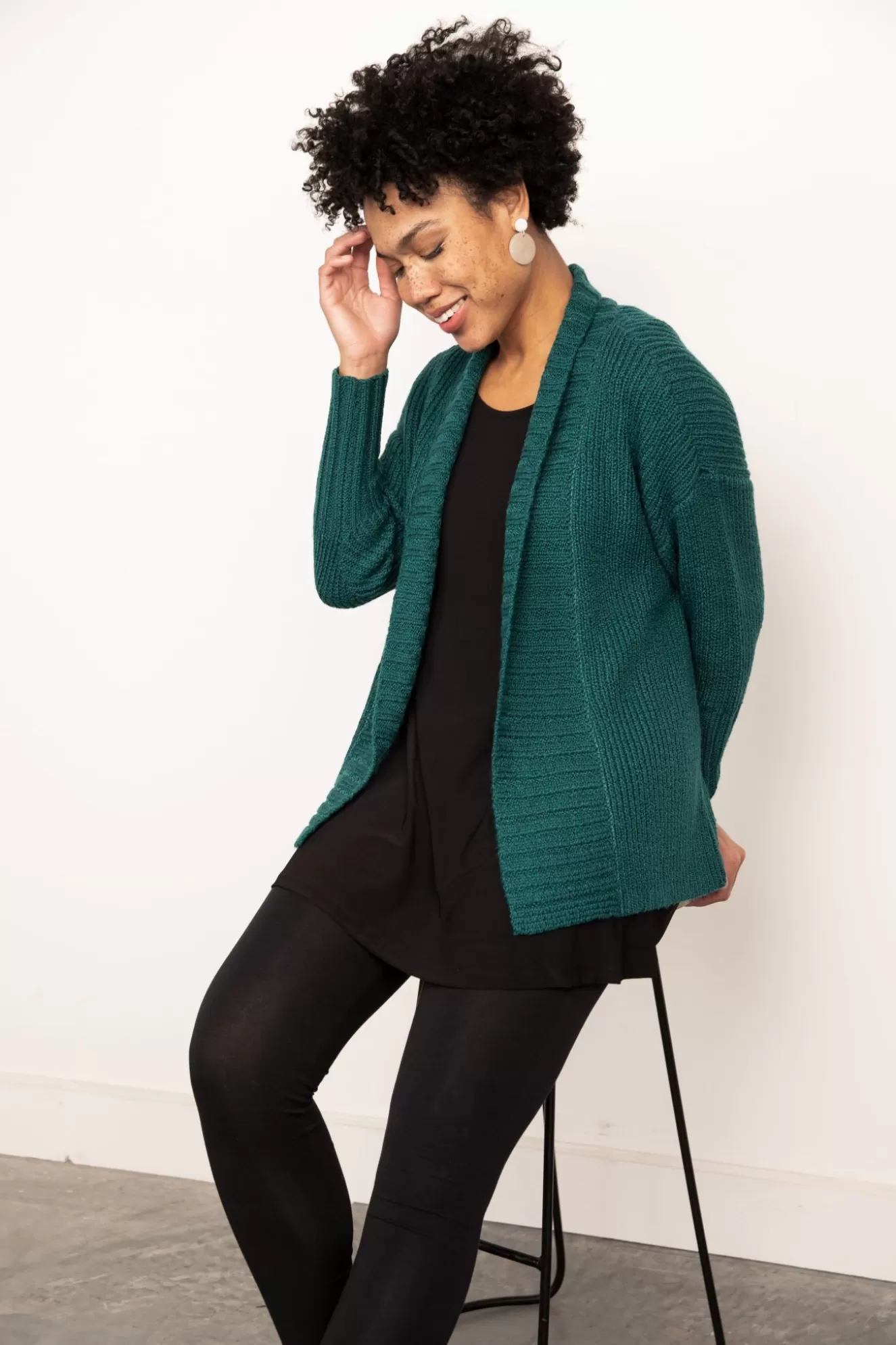 * Cardigans>Liv. By Habitat. Snow Bunny Elsa Cardigan. Jewel