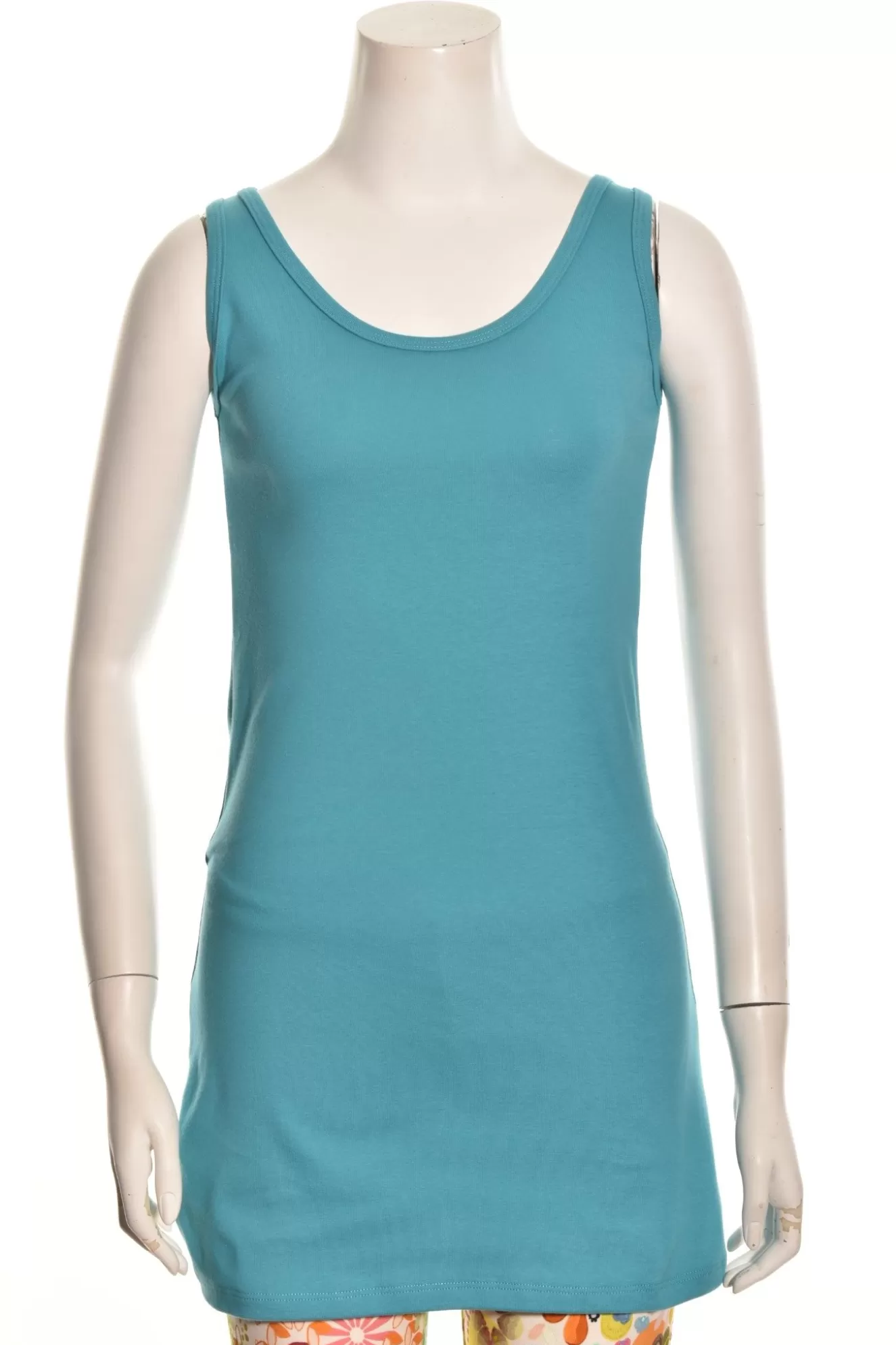 * Tunics>Necessitees. Tunic Length Tank. Beryl