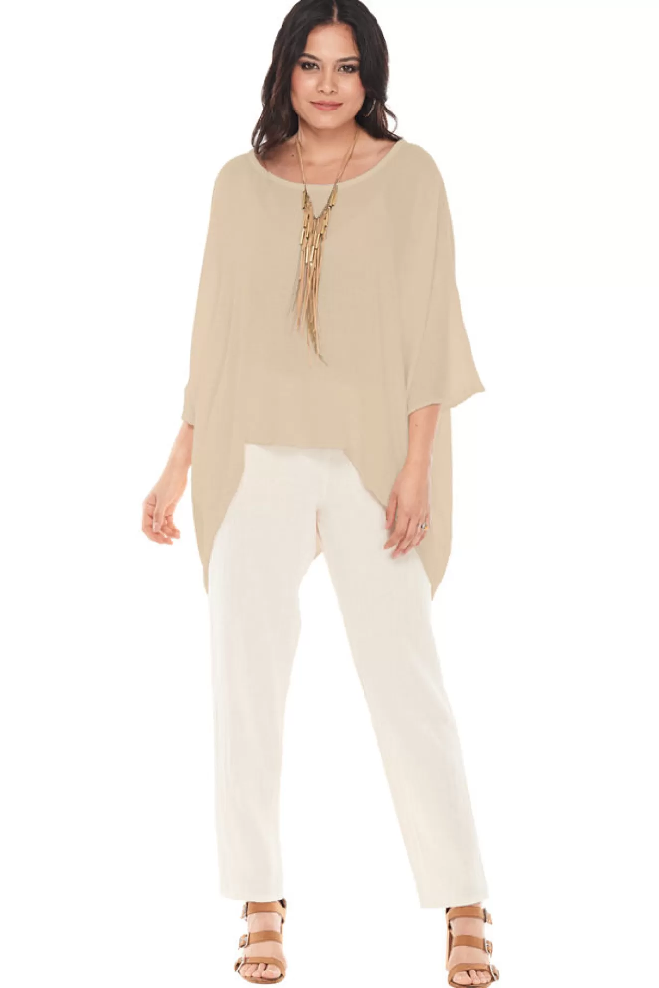* Blouses>Oh My Gauze.One Size Name It Jane Blouse.