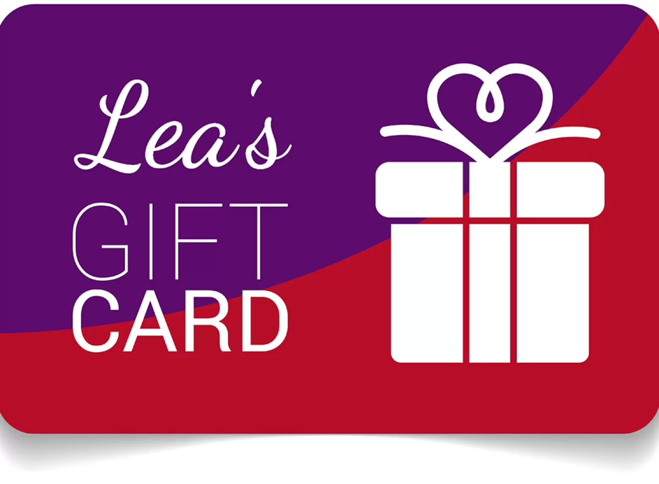 * Gifts>Online Gift Card