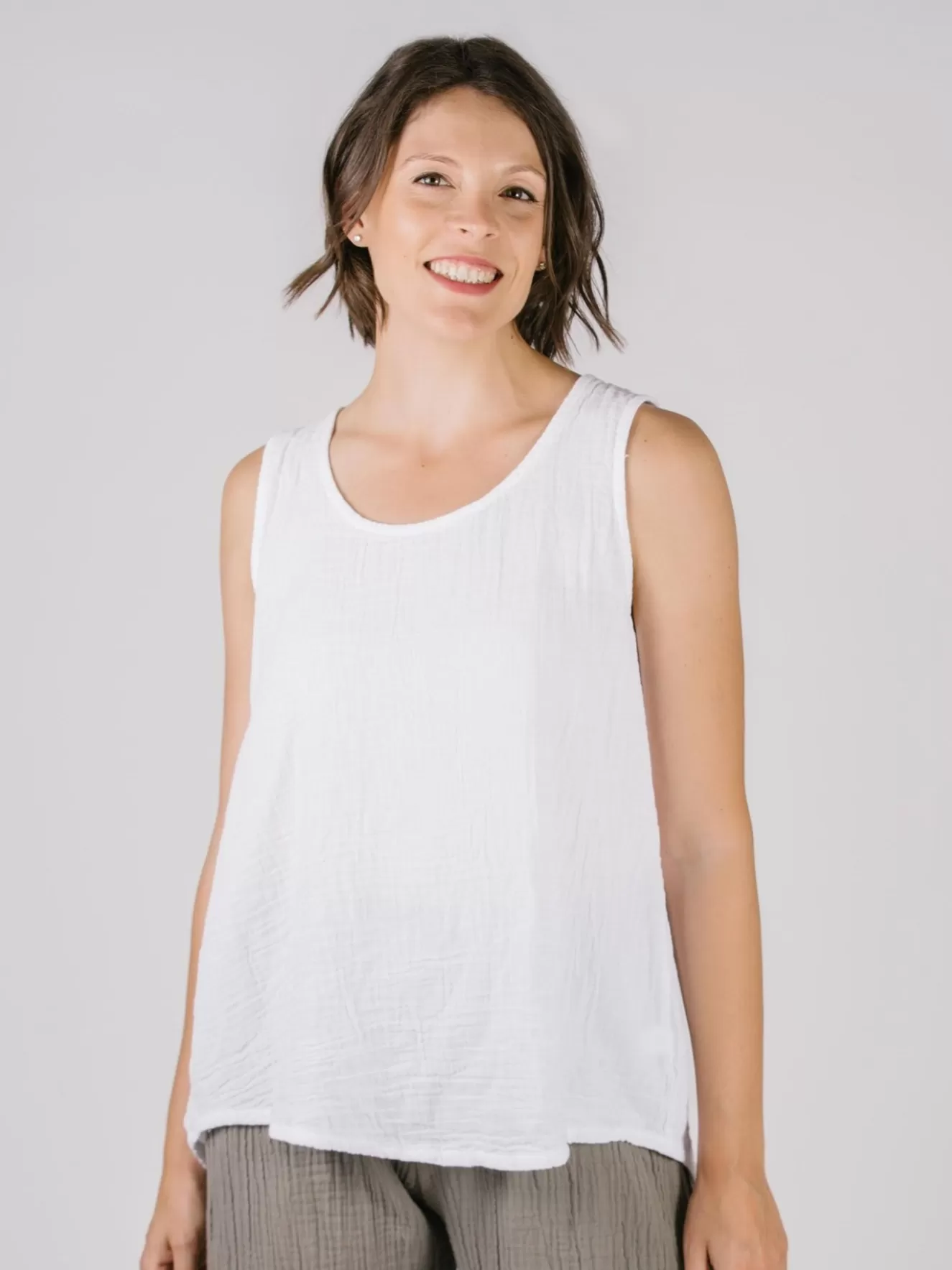 * Tanks>Shannon Passero. Katy Tank Top. White